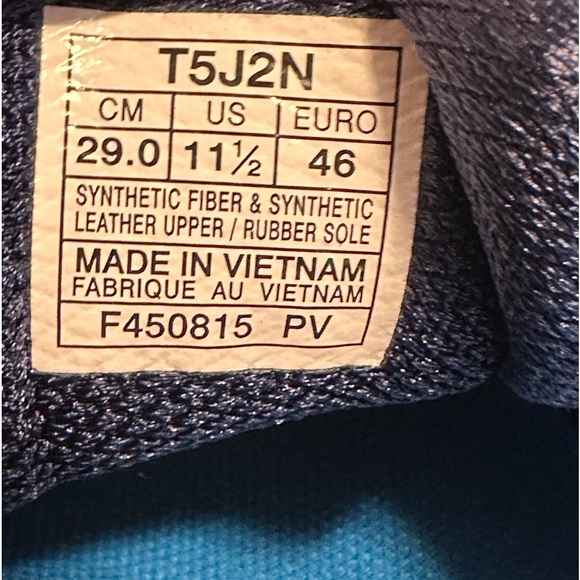 ASICS Electric Blue GEL-QUANTUM 180 4 - Picture 10 of 11